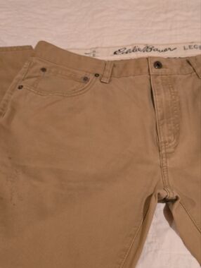 Eddie Bauer Men’s Khaki/Tan Chino Pants